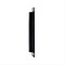 Delaney Hardware Black Barn Door Hardware Flush Finger Pull BD0164 - alternate 2